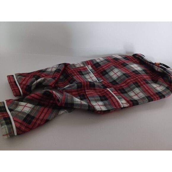 Luvgear Red/White Plaid Small Dog Pyjamas Size S/P # LUVQS11293 - Picture 16 of 16